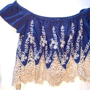 Off Shoulder Vintage Havana